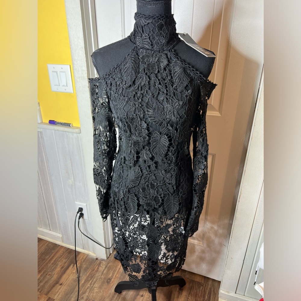 BNWT Asilio the supernormal dress black lace size small